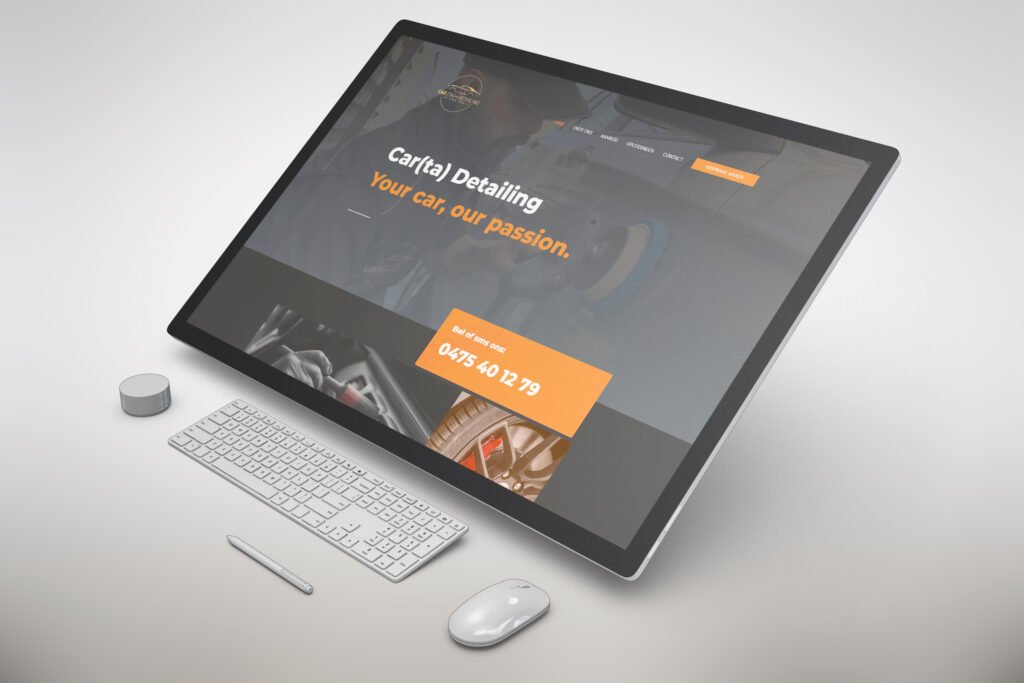 staal webdesign voorbeeld carta