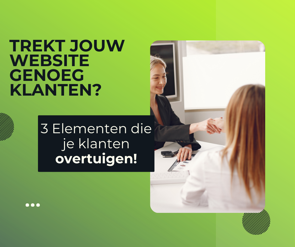 3 website elementen die klanten overtuigen
