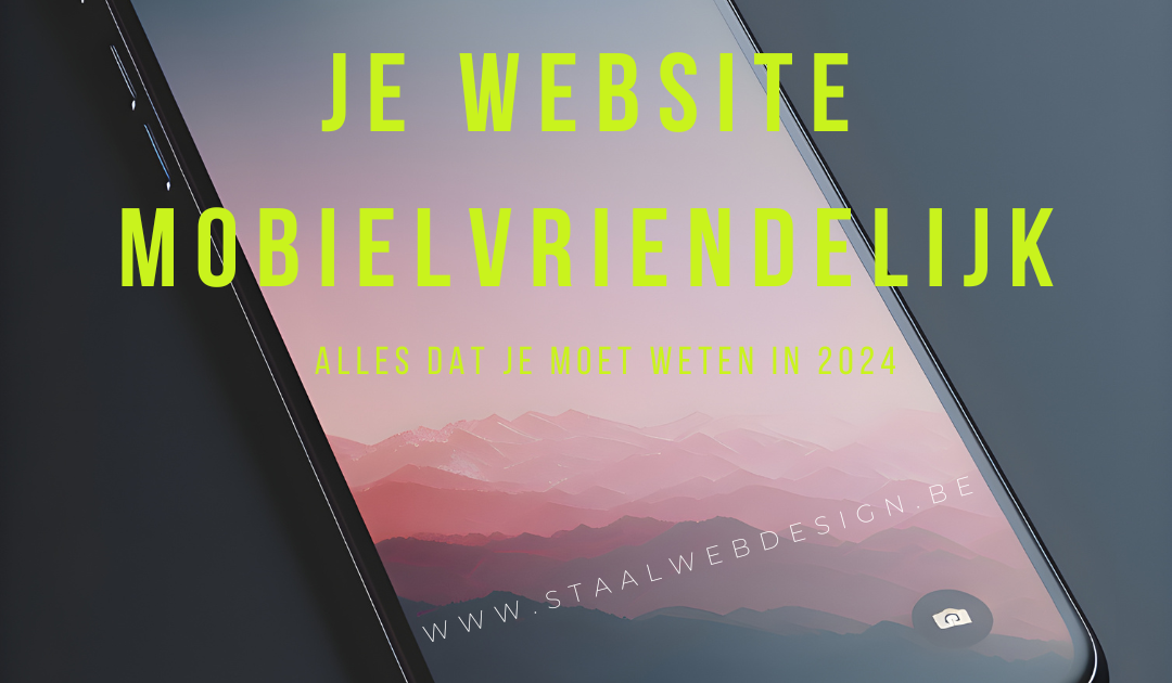 Mobielvriendelijke website 2024